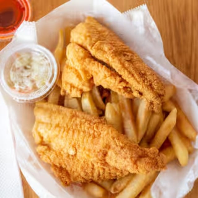 Catfish Dinner.